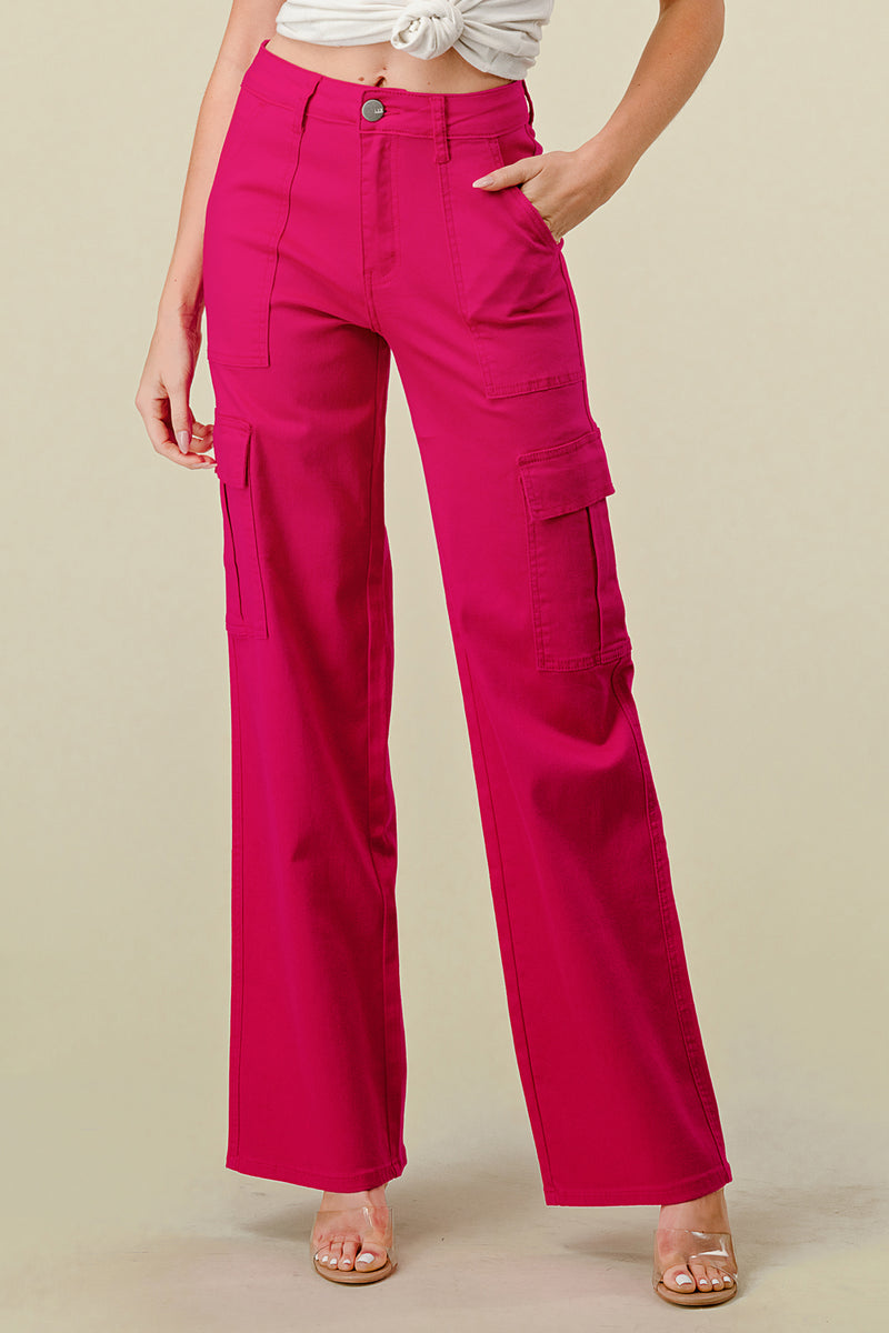 HIGH WAISTED COLORED SUPER-STRETCH JEANS SKY - LOVER BRAND FASHION