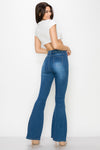 Wholesale High Waisted Bell Bottom Ripped & Distressed Destroyed Jeans BC-004 - Light Denim Medium Blue Wash Dark Denim. High Waisted Skinny Ripped & Distressed Women Jeans. High rise colored jeans. fashion nova Style vibrantmiu style fashiongo style l&b apparel wholesale lucky & blessed flare jeans western wholesale
