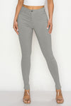LV-300 LIGHT GREY HIGH WAISTED COLORED JEANS