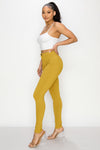 LV-300 MUSTARD HIGH WAISTED COLORED JEANS