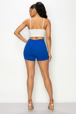 SH-300 ROYAL SEXY CUT OPEN BUTTON DENIM SHORTS